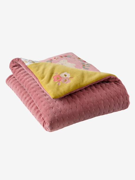 Floor mattress / ENCHANTED RABBIT play mat old rose - vertbaudet enfant 