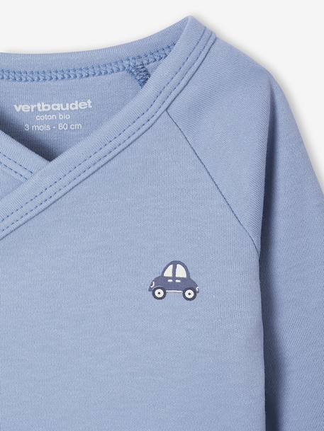 Pack of 5 Bodysuits for Newborns blue - vertbaudet enfant 