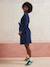 Fleece Sweatshirt Dress for Maternity navy blue - vertbaudet enfant 