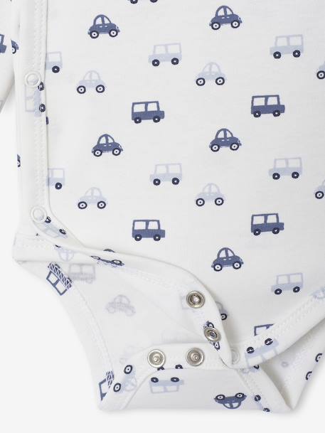 Pack of 5 Bodysuits for Newborns blue - vertbaudet enfant 