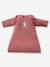 Baby sleeping bag with detachable long sleeves, ENCHANTED RABBIT old rose - vertbaudet enfant 
