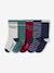 Pack of 5 pairs of 'Baltimore' socks for boys ink blue - vertbaudet enfant 
