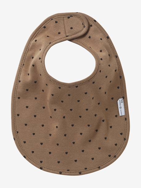 Leopard Bib Set, ENVIE DE FRAISE beige - vertbaudet enfant 