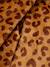 Sleeved blanket with leopard print hood printed beige - vertbaudet enfant 