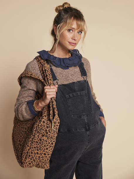 Wide Leg Dungarees for Maternity, ENVIE DE FRAISE anthracite - vertbaudet enfant 