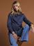 Ruffled Blouse, Maternity & Nursing, ENVIE DE FRAISE night blue - vertbaudet enfant 