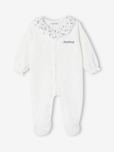 3-Piece Set for Newborns: Plain Knit Cardigan + Sleepsuit + Bodysuit rose - vertbaudet enfant 