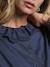 Ruffled Blouse, Maternity & Nursing, ENVIE DE FRAISE night blue - vertbaudet enfant 
