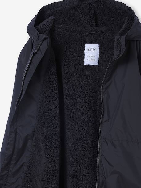 Sherpa-Lined Windcheater, JONEN anthracite - vertbaudet enfant 