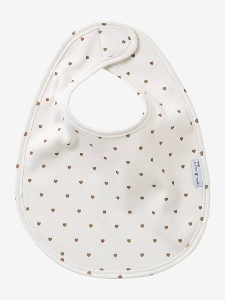 Leopard Bib Set, ENVIE DE FRAISE beige - vertbaudet enfant 