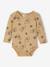 Pack of 2 WINNIE THE POOH Long-Sleeved Newborn Bodysuits for Boys cappuccino - vertbaudet enfant 