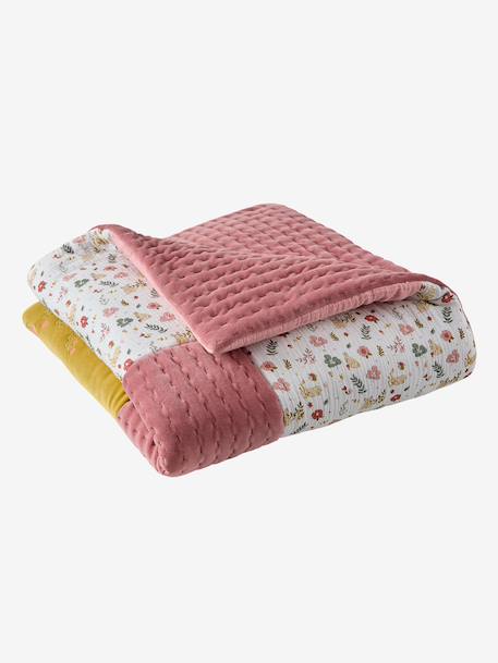 Floor mattress / ENCHANTED RABBIT play mat old rose - vertbaudet enfant 