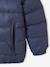 Padded Jacket with Polar Fleece Lined Hood, Reflective Effect & Recycled Fibre Padding for Boys Grey+navy blue - vertbaudet enfant 