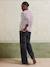 Striped nursing clothes t-shirt in organic cotton* bordeaux red - vertbaudet enfant 