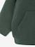 Zipped hooded fleece cardigan for babies fir green - vertbaudet enfant 