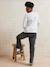 'New Edition Baby' nursing sweatshirt marl beige - vertbaudet enfant 