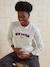 'New Edition Baby' nursing sweatshirt marl beige - vertbaudet enfant 