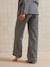 Ensemble 2 pièces pyjama de grossesse coton vichy carreaux noir - vertbaudet enfant 