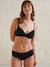 Pack of 3 Maternity Briefs in Embroidered Lace bordeaux red - vertbaudet enfant 