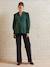 Openwork Cotton Blouse for Maternity & Nursing fir green - vertbaudet enfant 