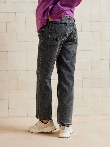 Jean de grossesse droit bandeau sans couture denim brut+denim gris+écru+stone - vertbaudet enfant 