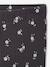 Printed Ribbed Knit Leggings for Babies anthracite+taupe - vertbaudet enfant 