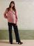Cotton Gauze Blouse, Maternity & Nursing raspberry pink - vertbaudet enfant 