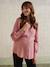 Cotton Gauze Blouse, Maternity & Nursing raspberry pink - vertbaudet enfant 