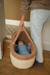 Moses Basket in Woven Natural Fibres for Babies, ENVIE DE FRAISE 0016+beige+sage green - vertbaudet enfant 