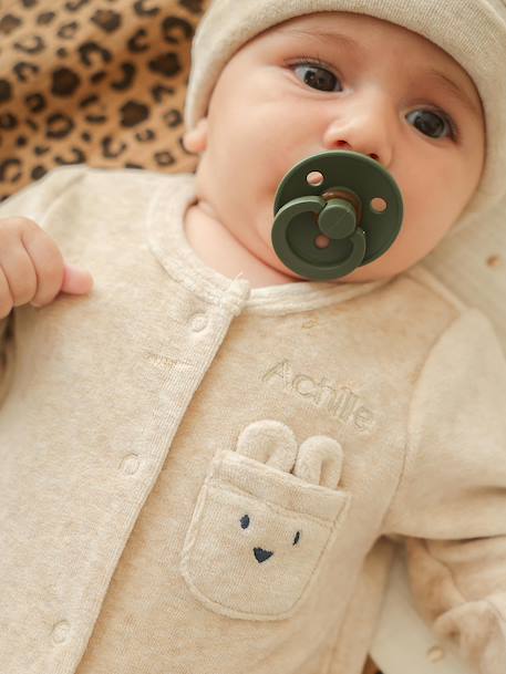 Customisable ENVIE DE FRAISE unisex newborn set marl beige - vertbaudet enfant 