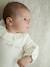 Pack of 2 Sleepsuits in Velour for Newborn Girls, ENVIE DE FRAISE ecru - vertbaudet enfant 