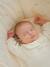 Pack of 2 Sleepsuits in Velour for Newborn Girls, ENVIE DE FRAISE ecru - vertbaudet enfant 