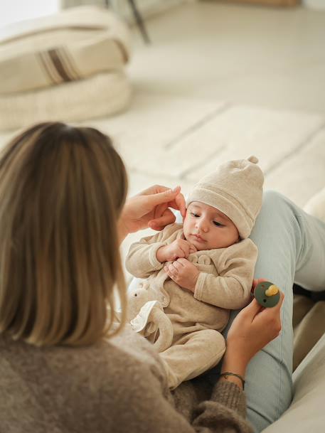 Customisable ENVIE DE FRAISE unisex newborn set marl beige - vertbaudet enfant 