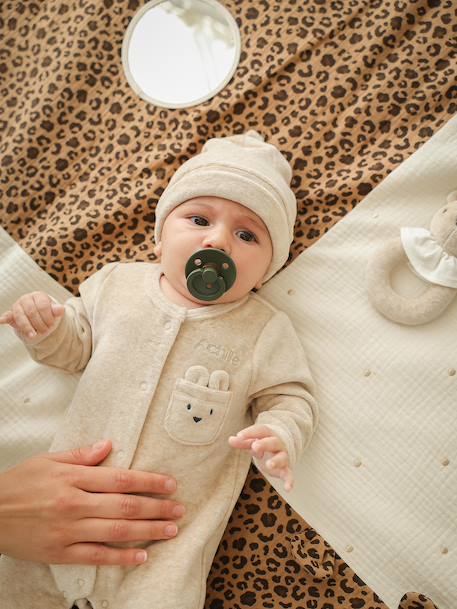 Leopard Activity Mat in Cotton Gauze, ENVIE DE FRAISE beige - vertbaudet enfant 