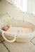 Moses Basket in Woven Natural Fibres for Babies, ENVIE DE FRAISE 0016+beige+sage green - vertbaudet enfant 