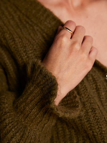 Nursing Special Top/Cardigan in Rib Knit, by ENVIE DE FRAISE dusky pink+green - vertbaudet enfant 