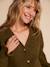 Nursing Special Top/Cardigan in Rib Knit, by ENVIE DE FRAISE dusky pink+green - vertbaudet enfant 