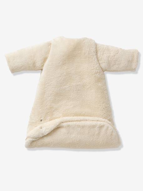 Baby Sleeping Bag with Detachable Long Sleeves, LITTLE BEAR vanilla - vertbaudet enfant 