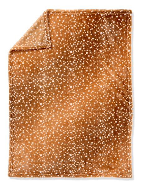 Plaid imprimé polaire personnalisable blanc imprimé+marron imprimé+multicolore+rouge imprimé - vertbaudet enfant 