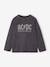 T-shirt with long sleeves AC DC® for boys anthracite - vertbaudet enfant 
