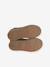 Boots fille cuir zippées bronze+camel+marine+vert - vertbaudet enfant 