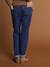 Jean de grossesse droit bandeau Seamless denim brut+stone - vertbaudet enfant 