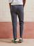 Pantalon de grossesse cigarette bandeau sans couture gris+noir - vertbaudet enfant 