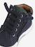 High-Top Leather Shoes for Boys brown+navy blue - vertbaudet enfant 