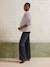 Jean de grossesse large denim brut+GRIS FONCE UNI - vertbaudet enfant 