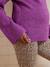 Round-Neck Jumper for Nursing, in Jersey Knit with Wool anthracite+fuchsia - vertbaudet enfant 
