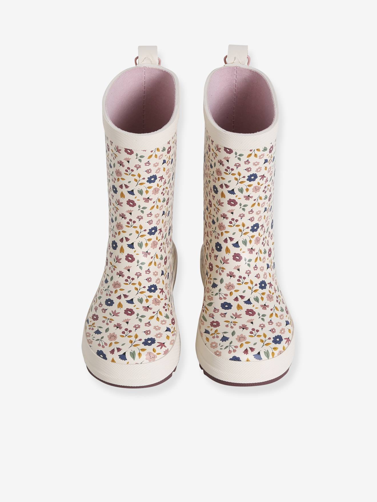 Bottes De Pluie En Caoutchouc Pour Enfant Vertbaudet - Imprimé Maternelle