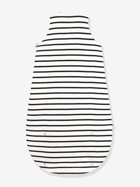 Cotton Sleeping Bag for Babies, PETIT BATEAU navy blue - vertbaudet enfant 