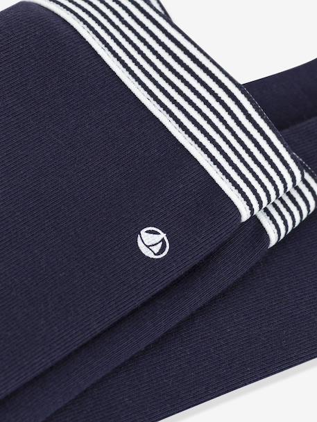Plain Cotton Jeggings for Babies, PETIT BATEAU navy blue - vertbaudet enfant 