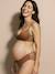 Pack of 2 microfibre and lace maternity and nursing bras ENVIE DE FRAISE mocha - vertbaudet enfant 